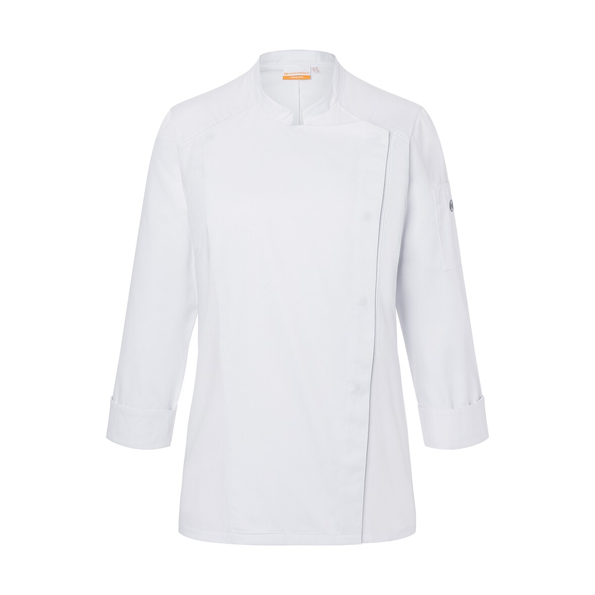KARLOWSKY Veste de cuisine femme, manches longues, blanc , 34