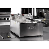 thumbnail of Buffalo Dubbel Tank Dubbele Mand 2X3Ltr Aanrecht Friteuse 2X2Kw