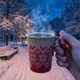 thumbnail of 100 Cup Clips Getränkehalter Ø mind. 70 mm Schwarz Mehrweg