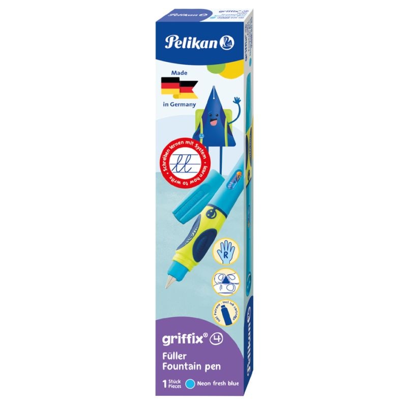 Pelikan griffix Füllhalter, blau, für Rechtshänder