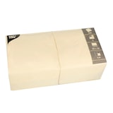 thumbnail of PAPSTAR 1000 Servietten, 3-lagig 1/4-Falz 33 cm x 33 cm creme