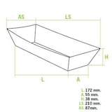 thumbnail of MONOUSO - Vaschetta Kraft Hot Dog 17,0x5,5x3,8cm (1000 Pezzi)