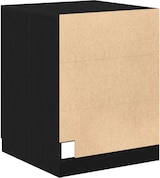 thumbnail of vidaXL Waschmaschinen-Schrank Schwarz Eichen-Optik Holzwerkstoff
