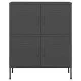 thumbnail of vidaXL Lagerschrank Anthrazit 80x35x101,5 cm Stahl
