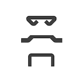 thumbnail of Leitz NeXXt Kleiner Bürotacker aus Metall, Für 25 Blatt, mit Oberlademechnanik und Nachfüllanzeige, Inkl. Heftklammern, Schwarz, 55010095