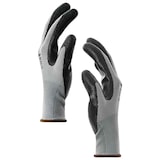 thumbnail of vidaXL Werkhandschoenen 24 pcs Grijs en zwart 8 / m Polyester