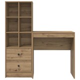 thumbnail of vidaXL Schreibtisch mit Schubladen 2 pcs Artisan-Eiche
