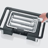 thumbnail of SEVERIN PG 8114 - Barbacoa SENOA Digital Boost S - 3000 W Negro / Plata