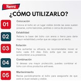 thumbnail of Remi Hogar Búho Espantapájaros Realista | Ahuyenta Palomas, gaviotas y Otras Aves urbanas | Exteriores, Balcones, Jardines y Piscinas