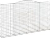 thumbnail of vidaXL Gabionen mit Hochbogen 5 Stk. 400x30x220/240cm Verzinktes Eisen