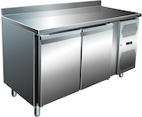 thumbnail of A&S VIP Kühltisch mit 2 Türen und Aufkantung -2 bis +8°C 1.360x700x960 mm