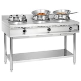 thumbnail of Wokkookplaat | Gas | 3 Branders | 34.5kW | 1500x600x960(h)mm