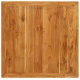 thumbnail of Helloshop26 - Table haute mange debout bar bistrot teck recyclé massif carré marron 107 cm 0902121