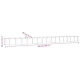 thumbnail of Helloshop26 - Pflanzkasten Hochbeet Blumenbeet Terrasse Garten pulverbeschichteter Stahl Anthrazit 02_0039476