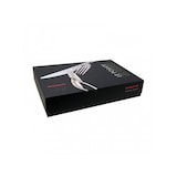 thumbnail of aladdin goldring, besteckset 44 tlg. beiger griff, galeriebox, casa bugatti