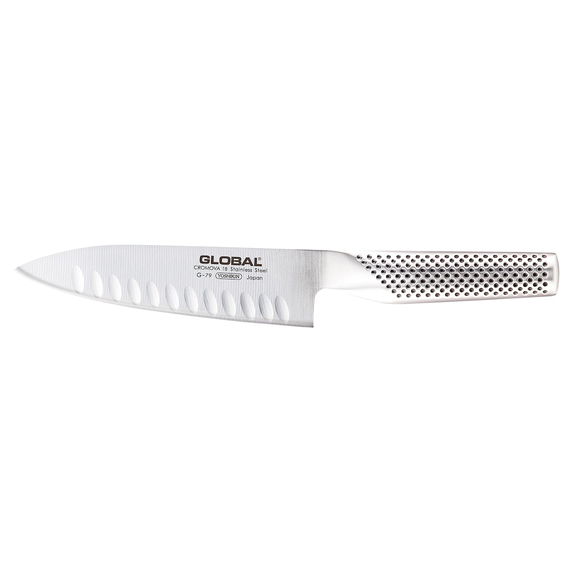 Global Couteau de chef lame alvéolée G63 16 cm Global - 120246