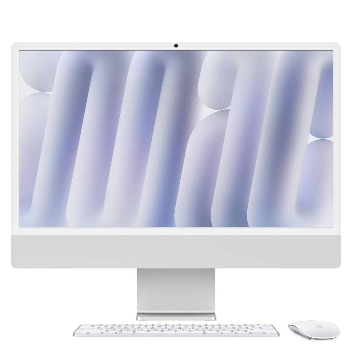 Apple iMac 24 Zoll Silber All-in-One M4 10-Core 16GB 256GB