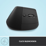 thumbnail of Souris Sans Fil Logitech Lift Ergonomique Verticale, Bluetooth Ou Recepteur Usb Logi Bolt, Silencieuse - Graphite