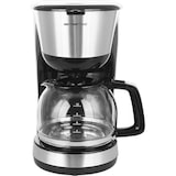 thumbnail of Emerio Kaffeemaschine mit Glaskanne – 1,25 L Filterkaffee – 10 Tassen – herausnehmbarer Filter – Tropf-Stopp-System – 1000 W – CME-122933 - Schwarz