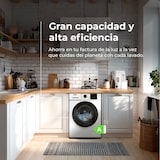 thumbnail of EVVO Lavadora 6 kg carga frontal Terra K6, 1000 rpm, Clase energética A, 44 cm de fondo, Libre instalación, Blanco