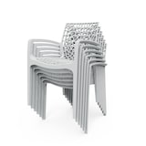 thumbnail of METRO PROFESSIONAL Fauteuil de terrasse Saphir, empilable, plastique, gris perle