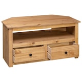thumbnail of vidaXL TV-Eckschrank 93 x 49 x 49 cm Massivholz Panama-Kiefer