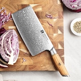 thumbnail of XinZuo - Damast-Hackbeil (chinesisches Kochmesser) - B37 Lan Serie