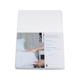 thumbnail of DoubleDry Hoeslaken Flanel 180 x 200 cm - 100% zacht katoen - wit