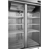 thumbnail of METRO PROFESSIONAL Frigorífico de duas portas GRE21400, 131.4 x 80.5 x 206 cm, 955 L, prateado