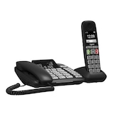 thumbnail of GIGASET Telefon schnurgeb Frsp. Disp. Dect Mobilteil+Ladeschale sw GIGASET DL 780 PLUS