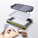 thumbnail of BERGNER - 2000 W XTRA-Grillplatte, 37 x 24,5 cm große Oberfläche und rutschfeste Unterseite