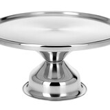 thumbnail of Drehbare Kuchenplatte Tortenständer Servierplatte Ø33xH8cm Edelstahl
