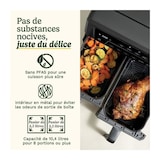 thumbnail of Friteuse Sans Huile Cuisinart - Airfryer Afd10xble - Capacité 10,4l - Double Cuves - Noir - 2400w