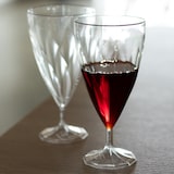 thumbnail of Verres à vin plastique transparent réutilisable 22 cL par 6