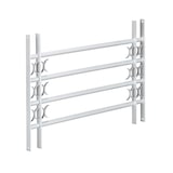 thumbnail of Relaxdays Fenstergitter Einbruchschutz, ausziehbar, für außen, Stahl, 600 x 1000-1500 mm, Sicherheitsgitter, grau