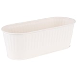 thumbnail of APS Besteckbehälter / Korb 29,5 x 12 cm, H: 10 cm 18/0 Edelstahl, weiß