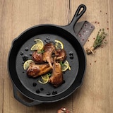 thumbnail of Tramontina Gusseisen Grillpfanne BLACK, 30 cm, optimale Wärmeleitung, für Induktion, Grill und BBQ
