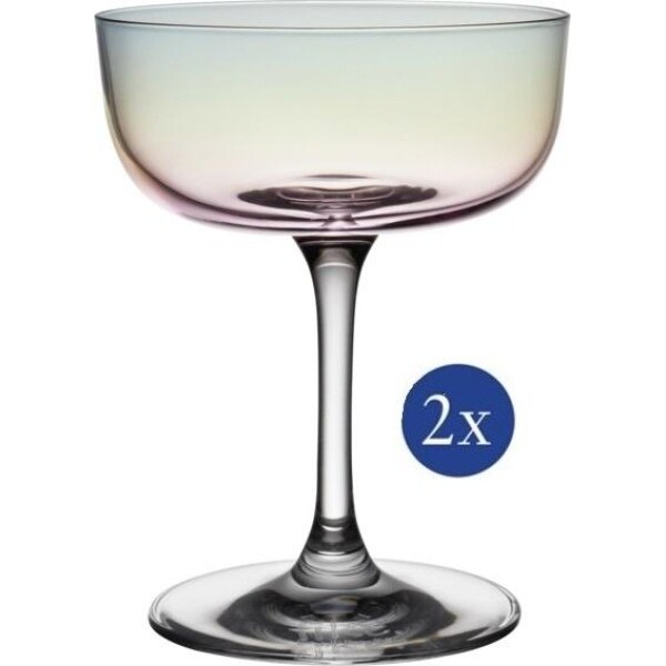 like. by Villeroy & Boch Like Pearl Sektschale / Dessertschale Set 2tlg.