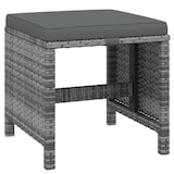 thumbnail of vidaXL 21-tlg. Garten-Essgruppe mit Kissen Poly Rattan Grau