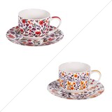 thumbnail of Coffret déjeuner Blossia 47 cl x2 -  47.00 cl Multicolore Rond Porcelaine Table Passion 14.00x10.00 cm