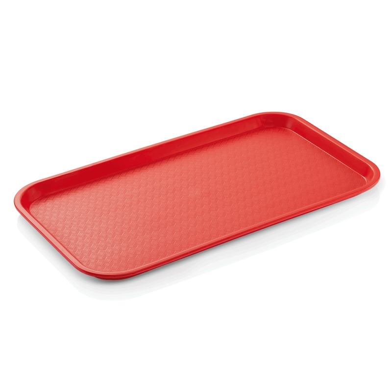 15x WAS Germany Gastro Tablett rot stapelbar GN 1/1 53 x 32,5 cm Serviertablett Polypropylen