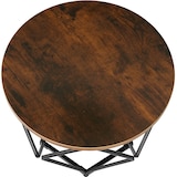 thumbnail of tectake 2 mesas de centro Benham  Madeira Industrial Escura, Rústica