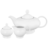 thumbnail of Seltmann Weiden Lido Black Line Teekannen-Set 3-teilig