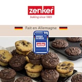 thumbnail of Moule à muffins 12 empreintes 38 x 26 cm Zenker Black Metallic