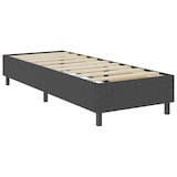 thumbnail of vidaXL Boxspringbett Dunkelgrau Stoff 100x200 cm