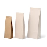 thumbnail of greenbox - bolsa de bloques S, 9 x 4,5 x 23,5 cm, lámina de PP, marrón, cinta con clip, papel kraft, 500 unidades.