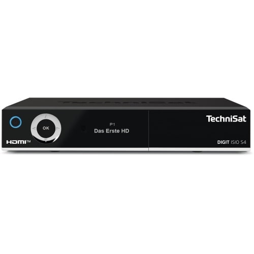 TechniSat DIGIT ISIO S4: Twin DVB-S/S2 Receiver, DVR-Ready, CI+ und OLED Display