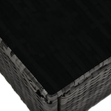 thumbnail of vidaXL 4-tlg. Garten-Lounge-Set mit Auflagen Poly Rattan Grau