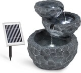 thumbnail of Murach Kaskadenbrunnen Akkubetrieb 2 kW Solarpanel 3 LEDs Dunkelgrau