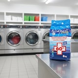 thumbnail of Sanomat Hygiene Voll- & Desinfektionswaschmittel im 8 kg Kunststoffsack